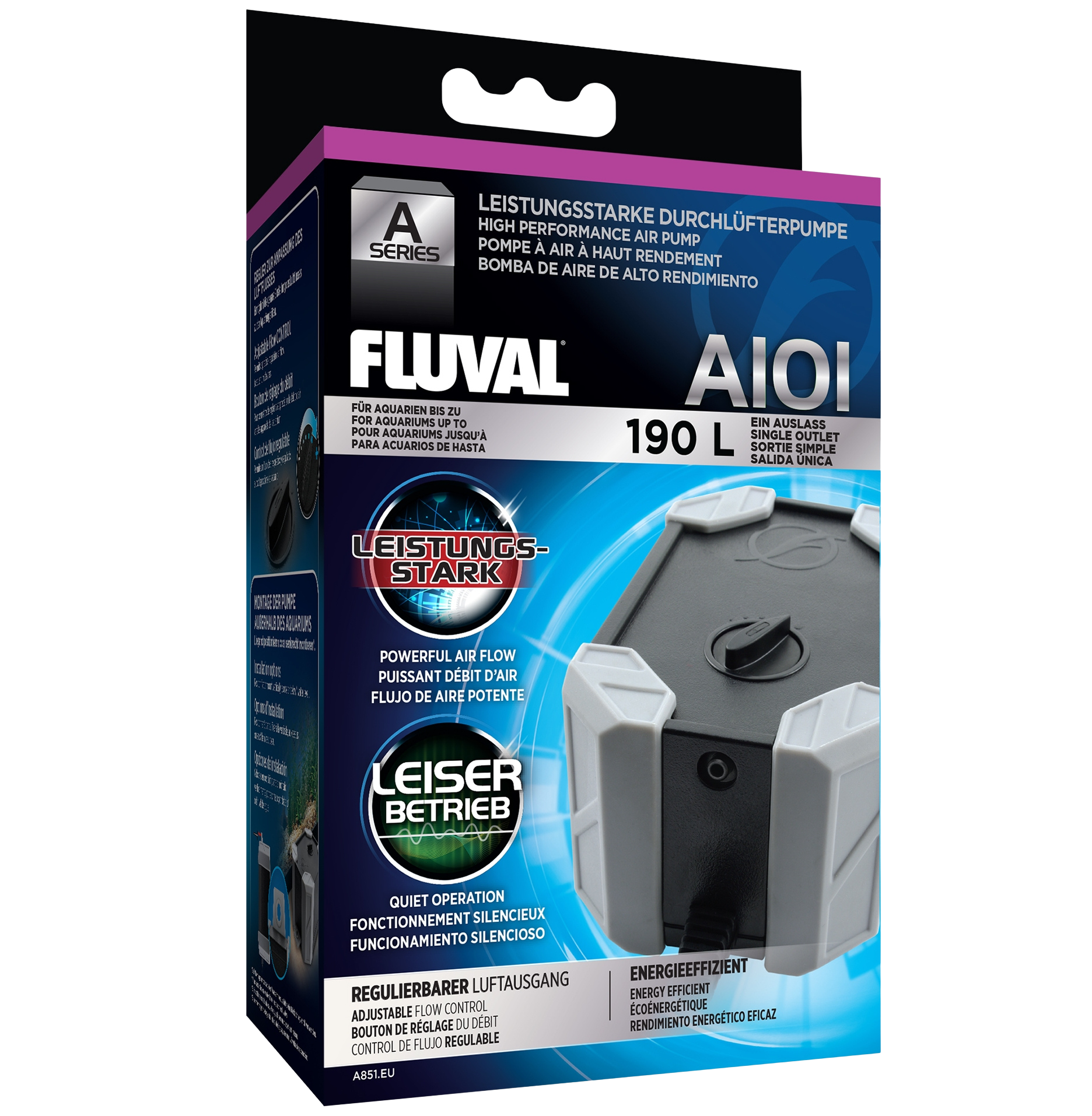 Fluval Pompe à air pour Aquarium
